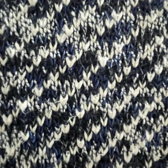 Women's Black, blue and White Sweater - Picture 6 of 6